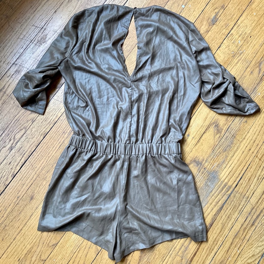 BCBGMAXAZRIA Soren Romper in Tart - Picture 6 of 8